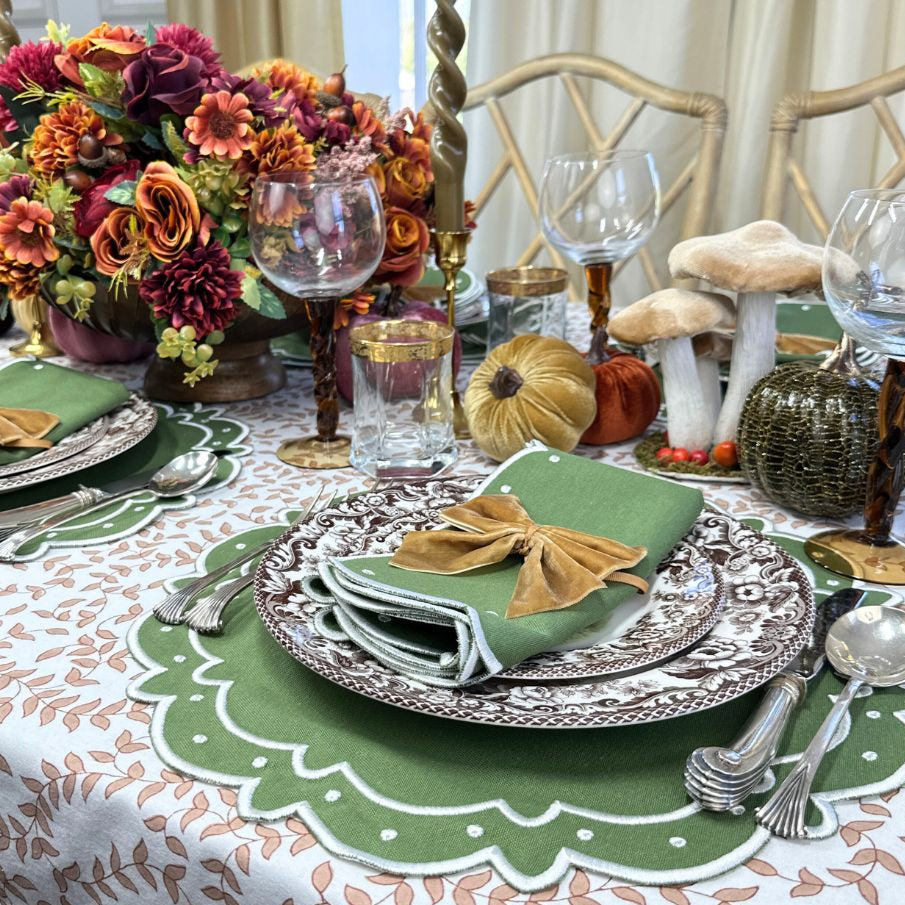 Woodland Leaves Tablecloth