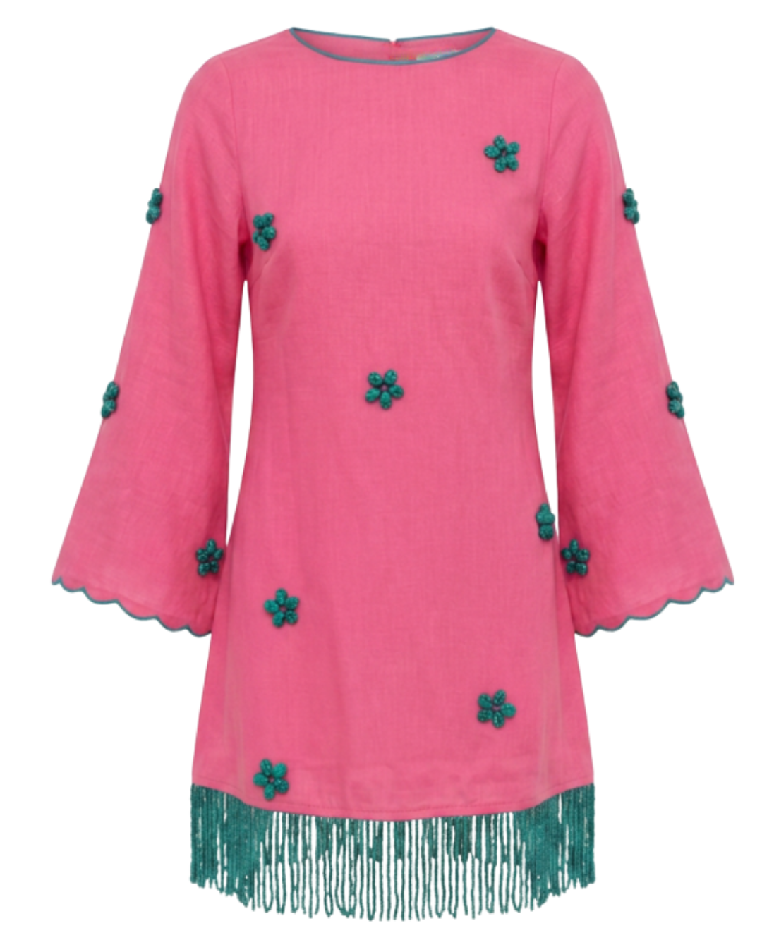 Tillie Dress in Bubblegum Lagoon