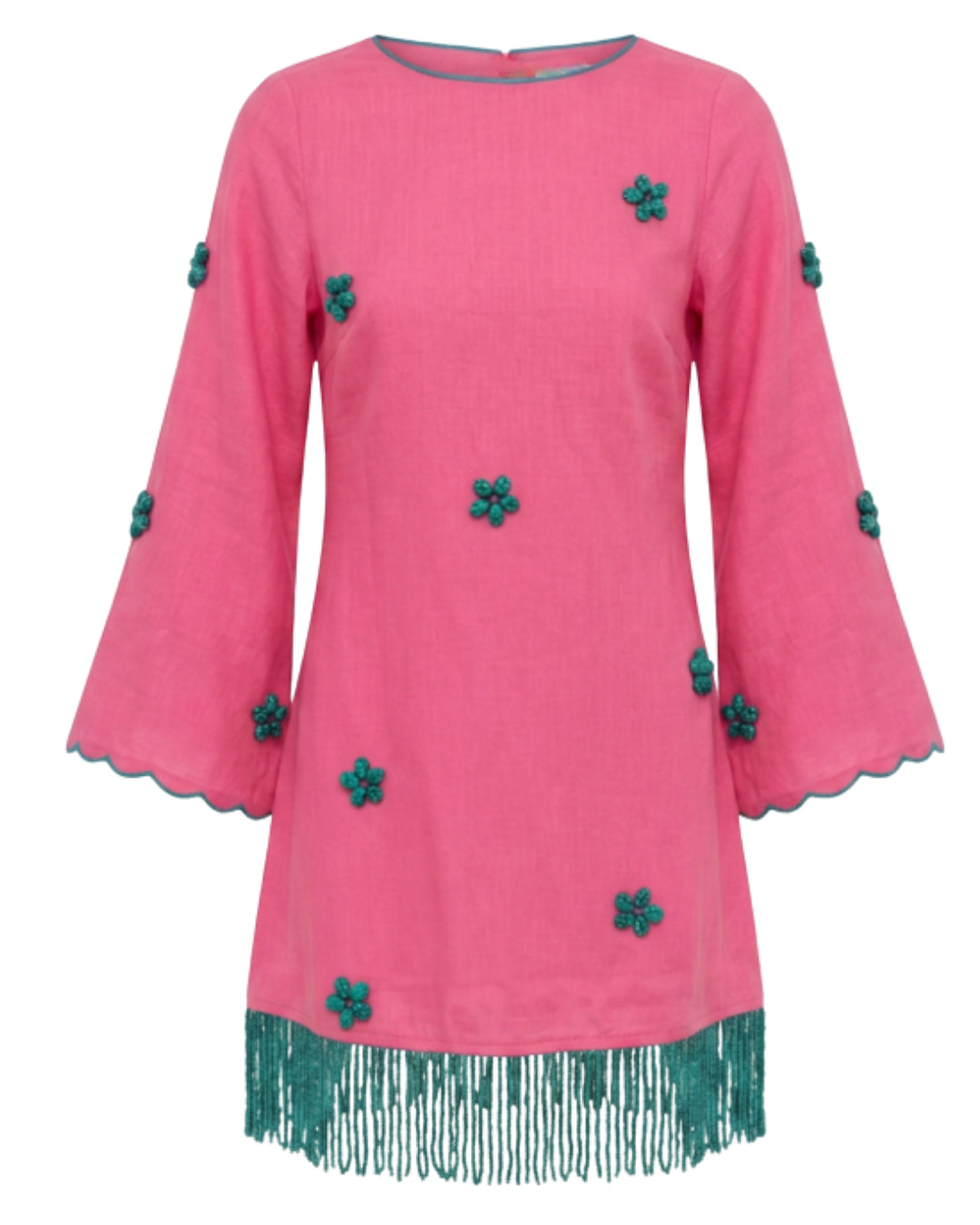 Tillie Dress in Bubblegum Lagoon