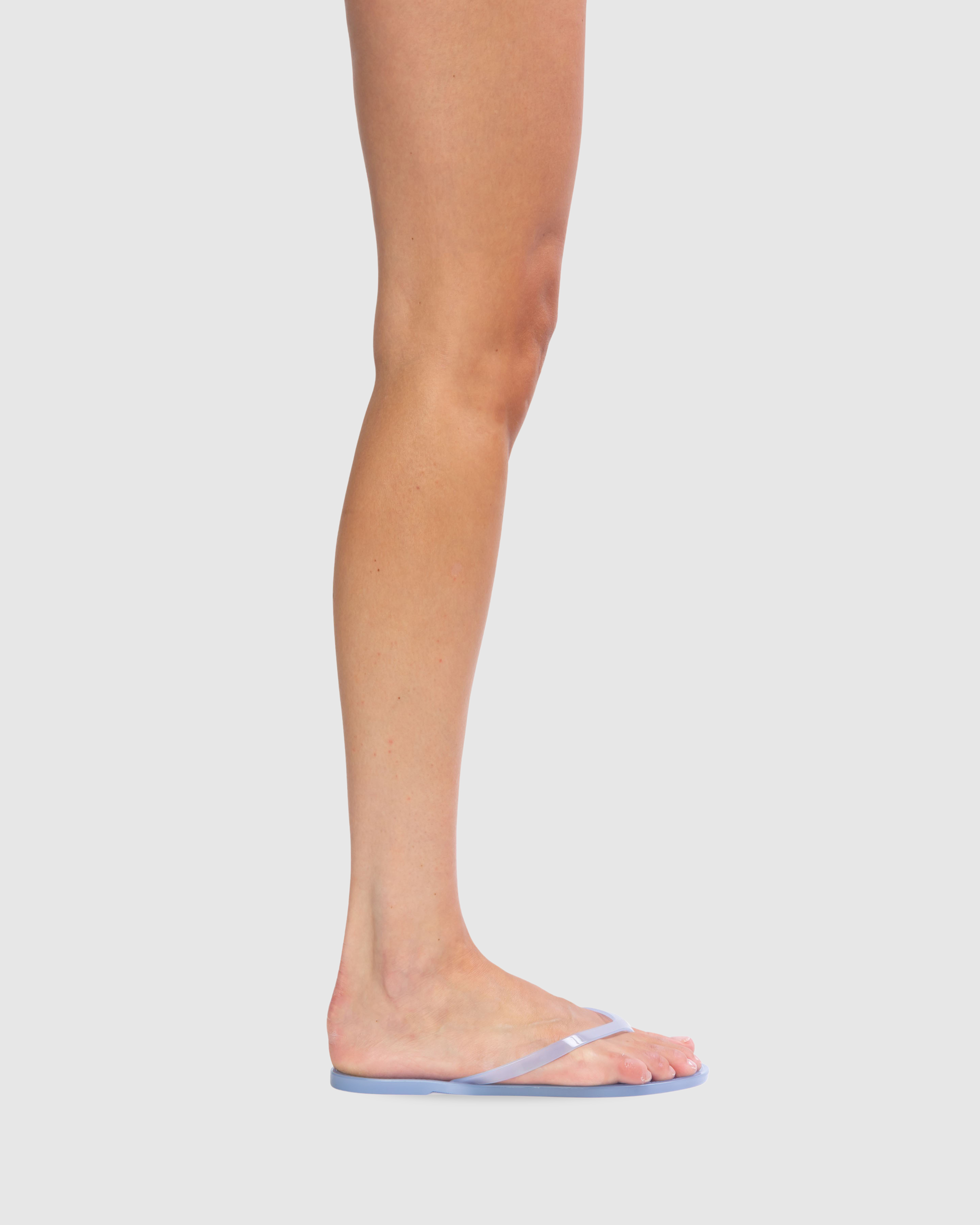 Crystal Sandal in Baby Blue PVC