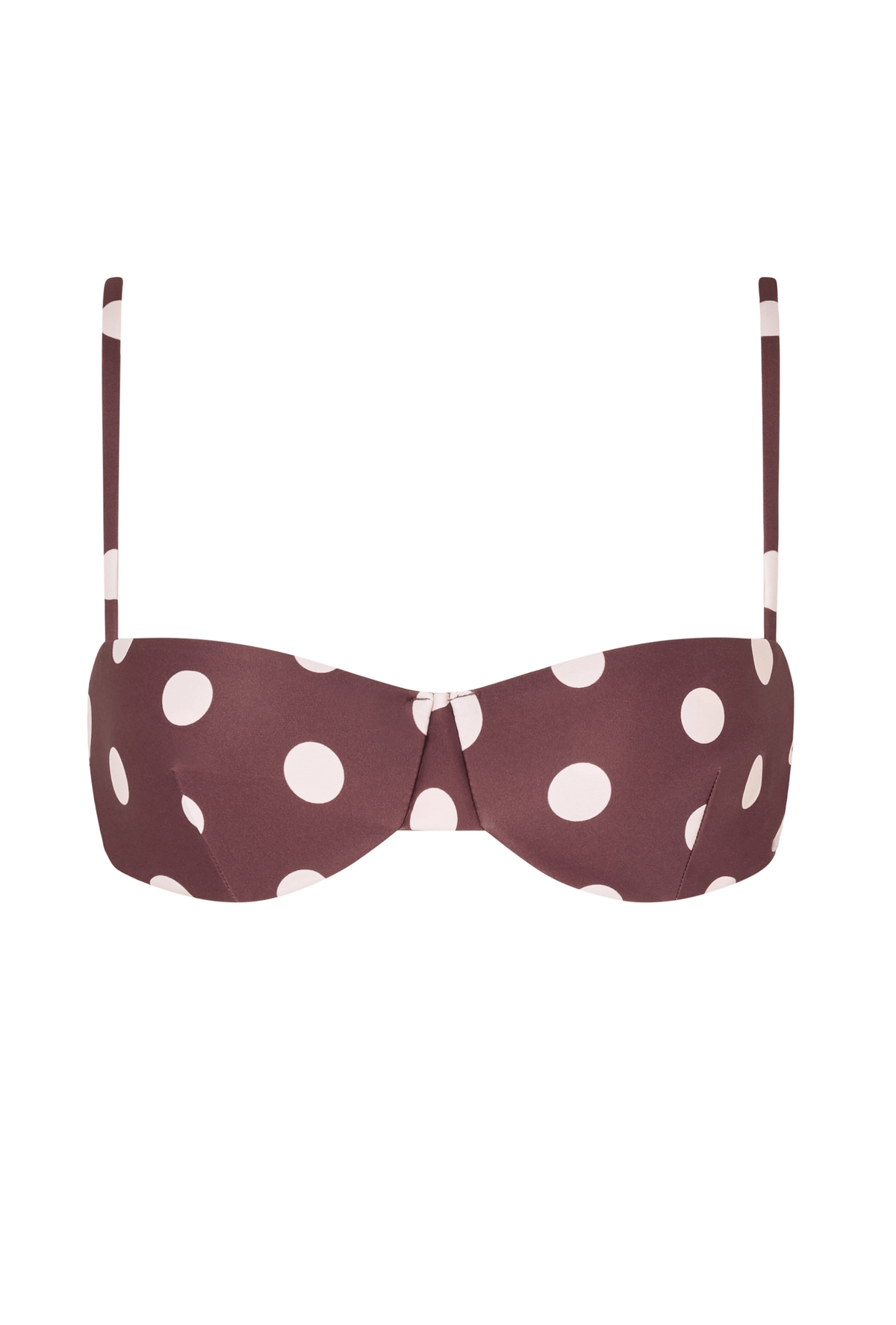 The Ingrid Top in Polka Dot