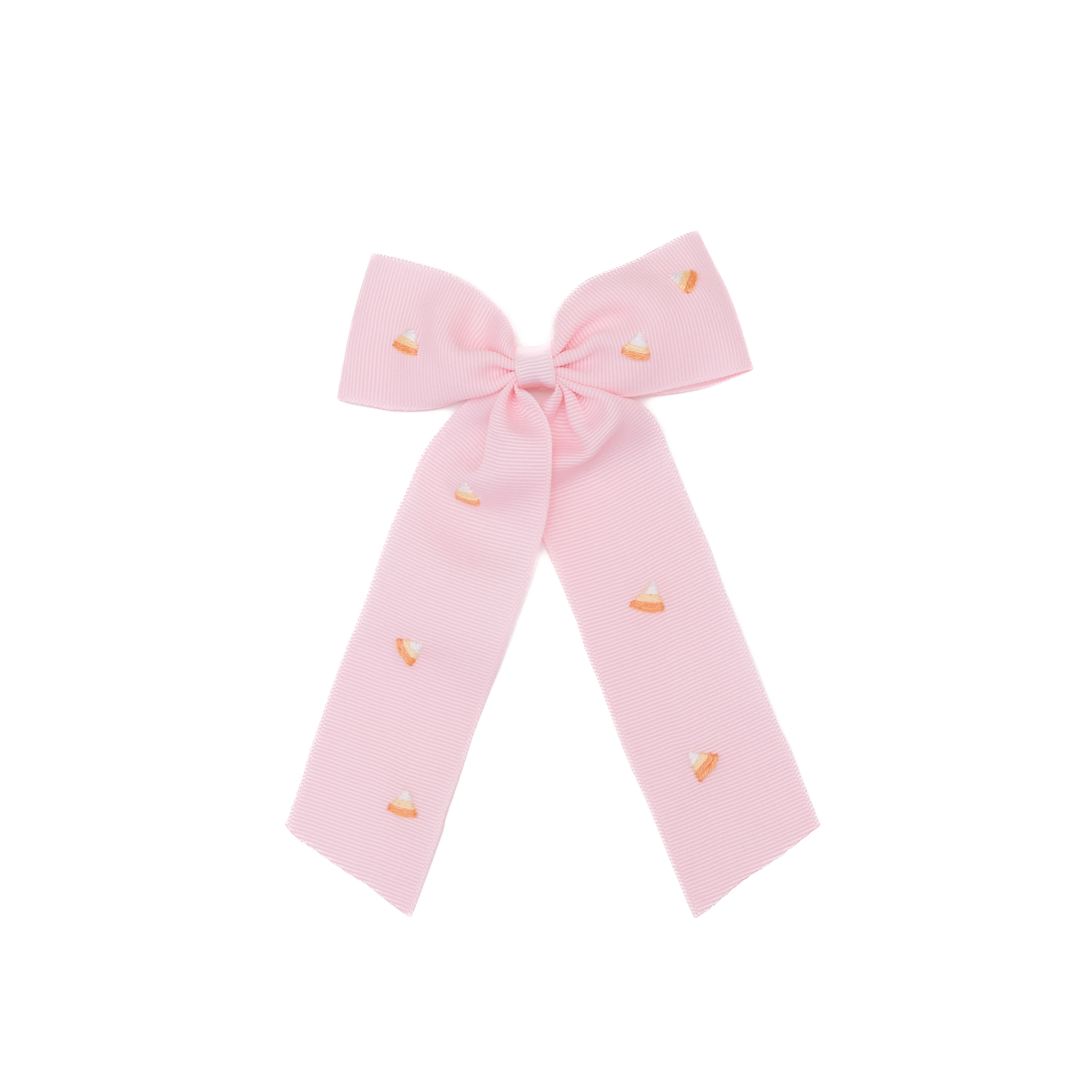 Candy Corn Bow in Pink