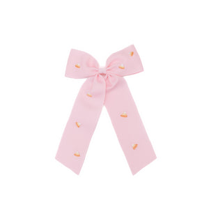 Candy Corn Bow in Pink