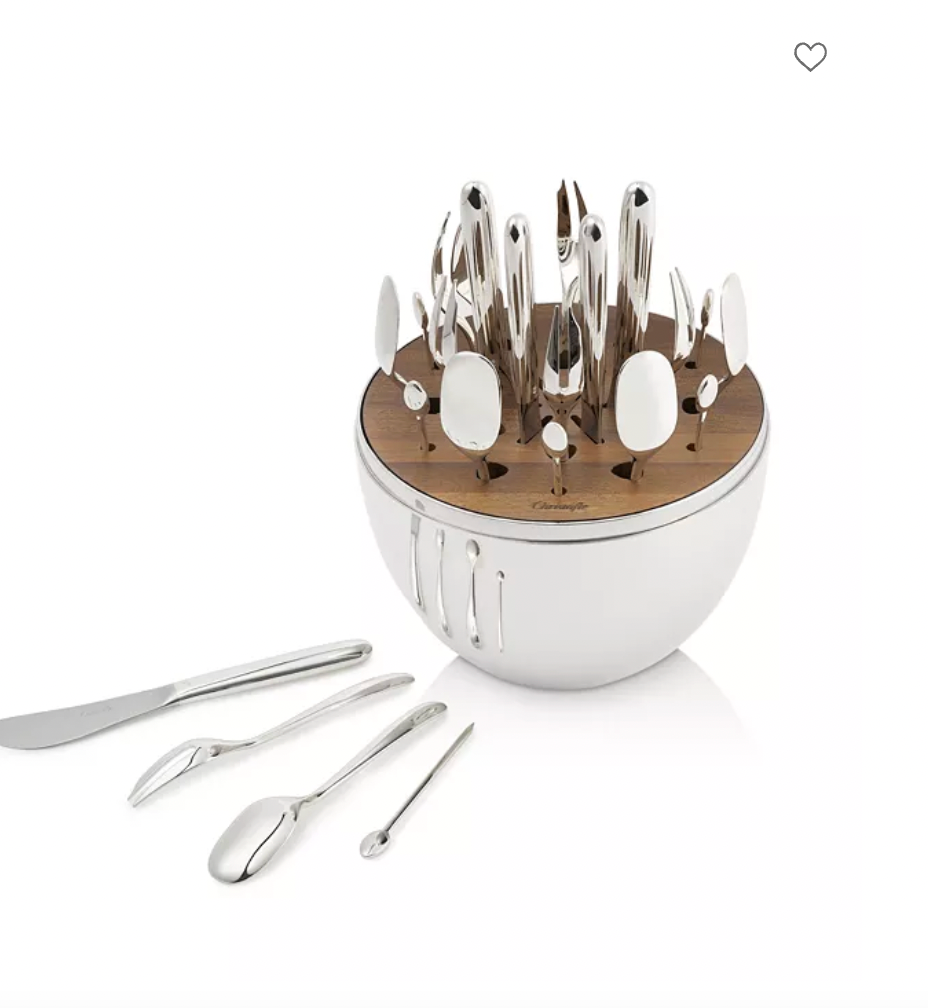 ChristofleMood Silverplate 24-Piece Party Set