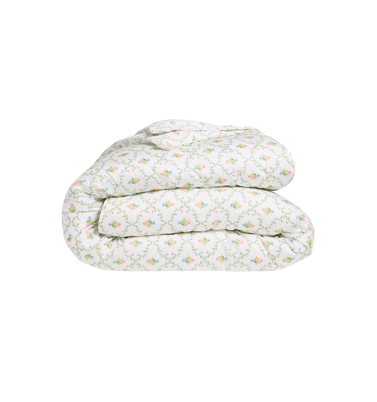 Pastel Trellis Duvet Cover