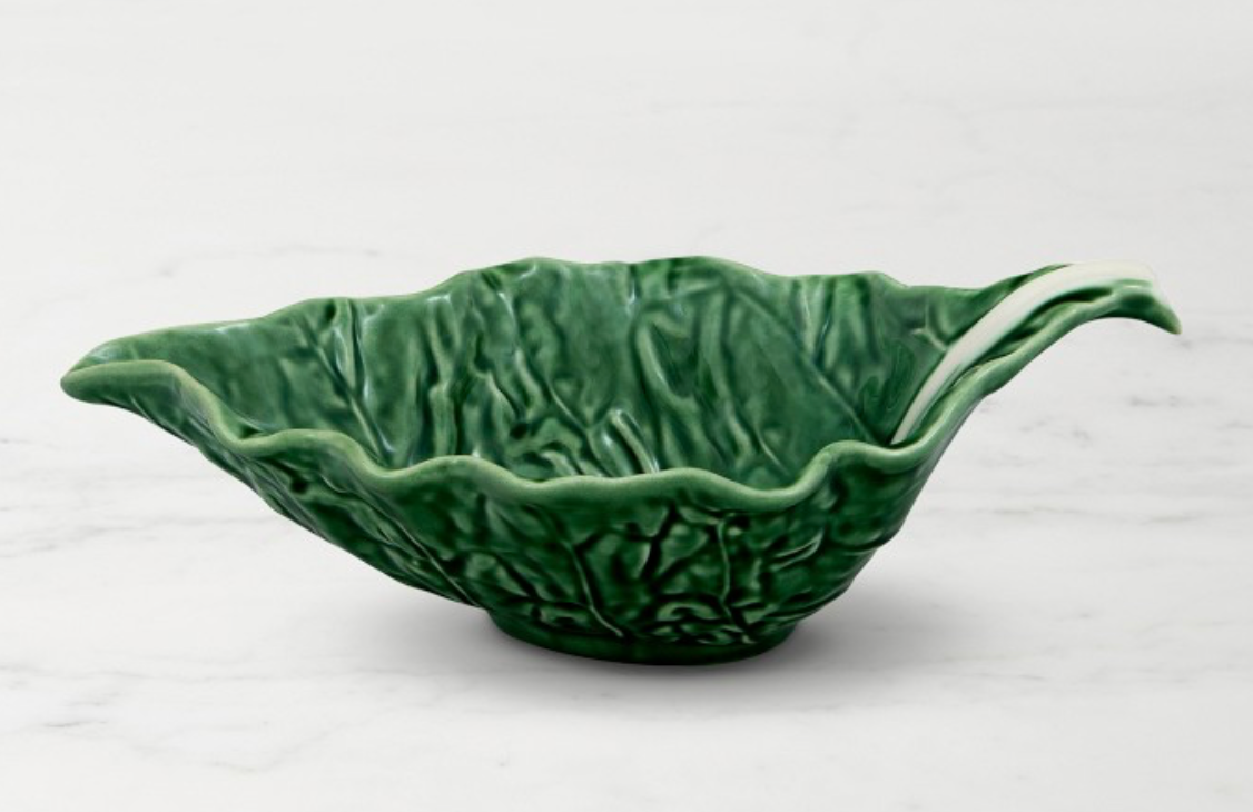 Bordallo Pinheiro Cabbage Sauceboat
