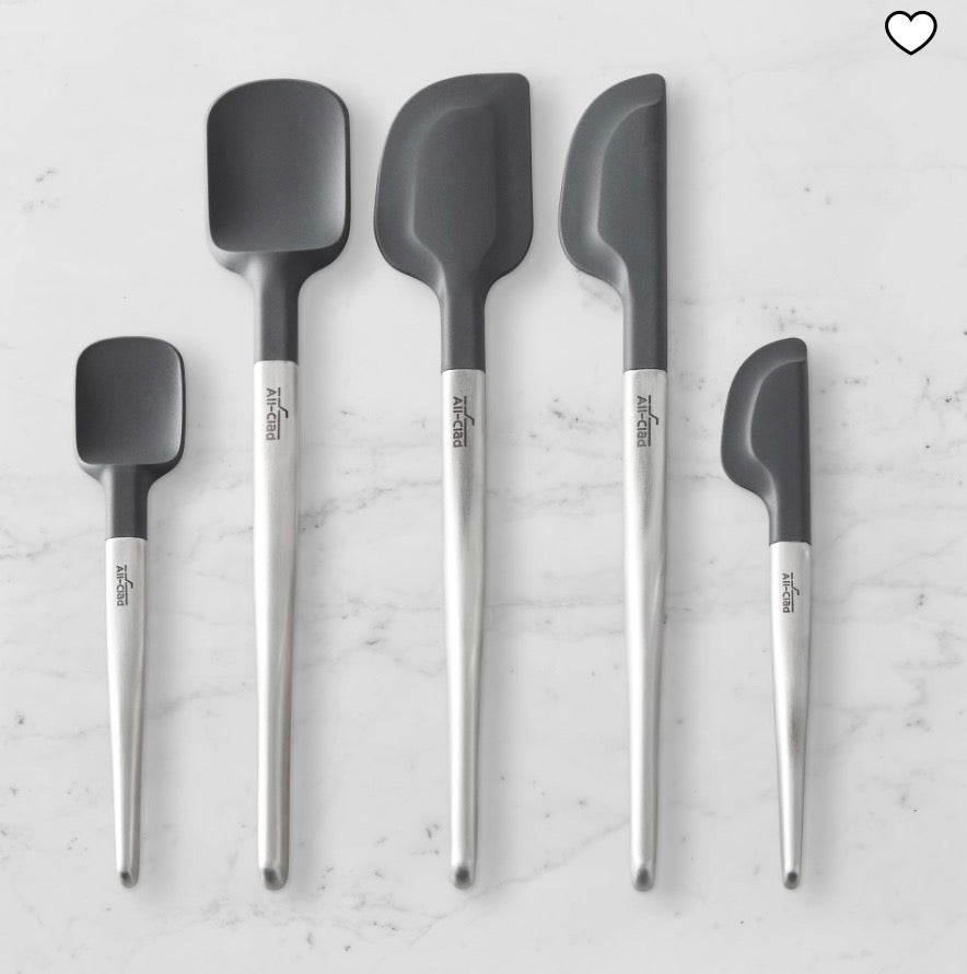 All-Clad 5-Piece Silicone Spatulas