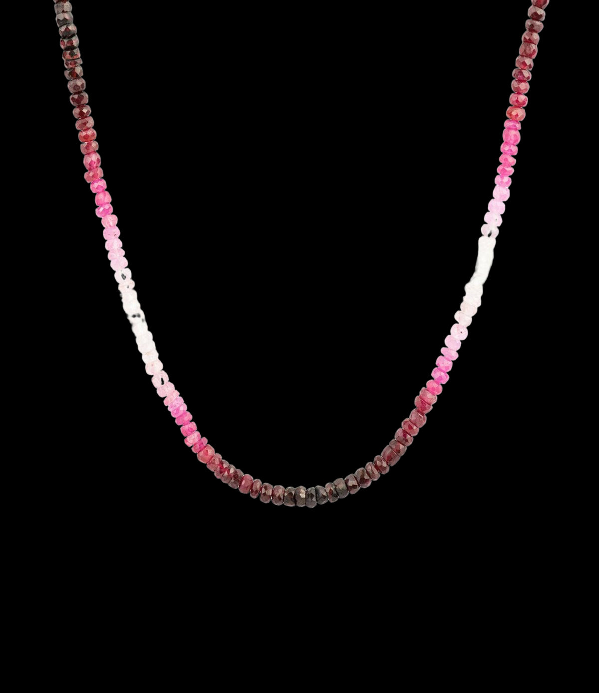 Graduated Ruby Necklace