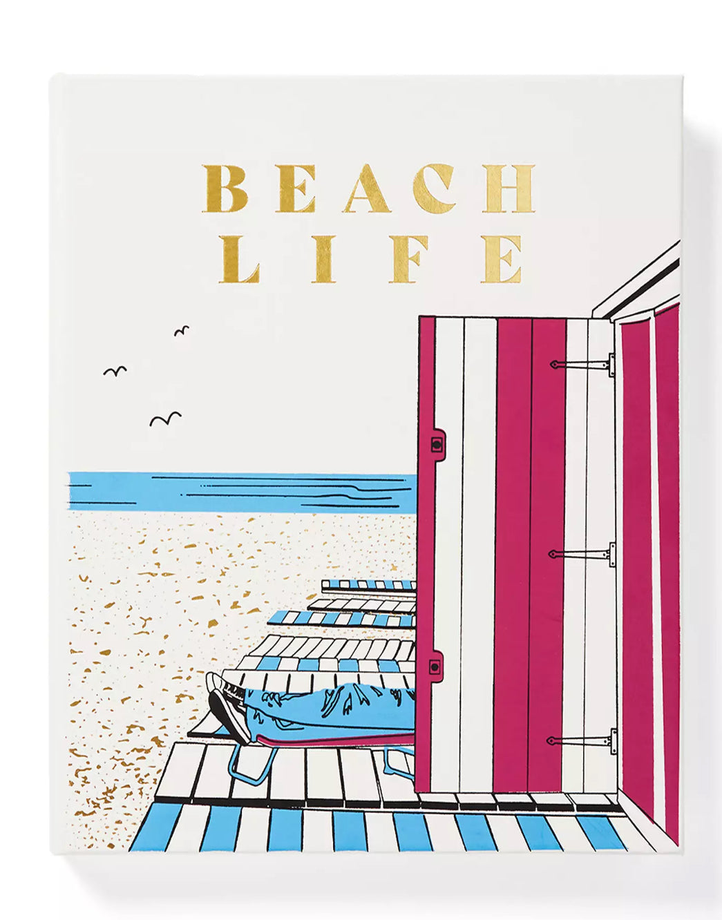 Beach Life" Leather Bound Book by Stefan Maiwald