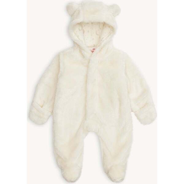 Cloud Minky Bear Footie (0-3M)