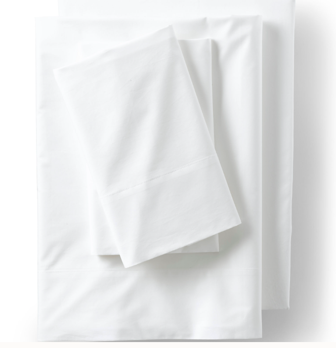 300 Thread Count Cotton Percale Bed Sheet Set
