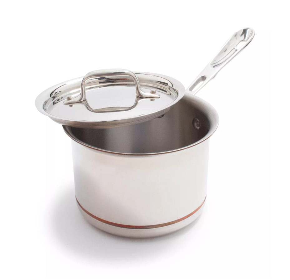 All-Clad 2-qt Copper Core Saucepan with Lid