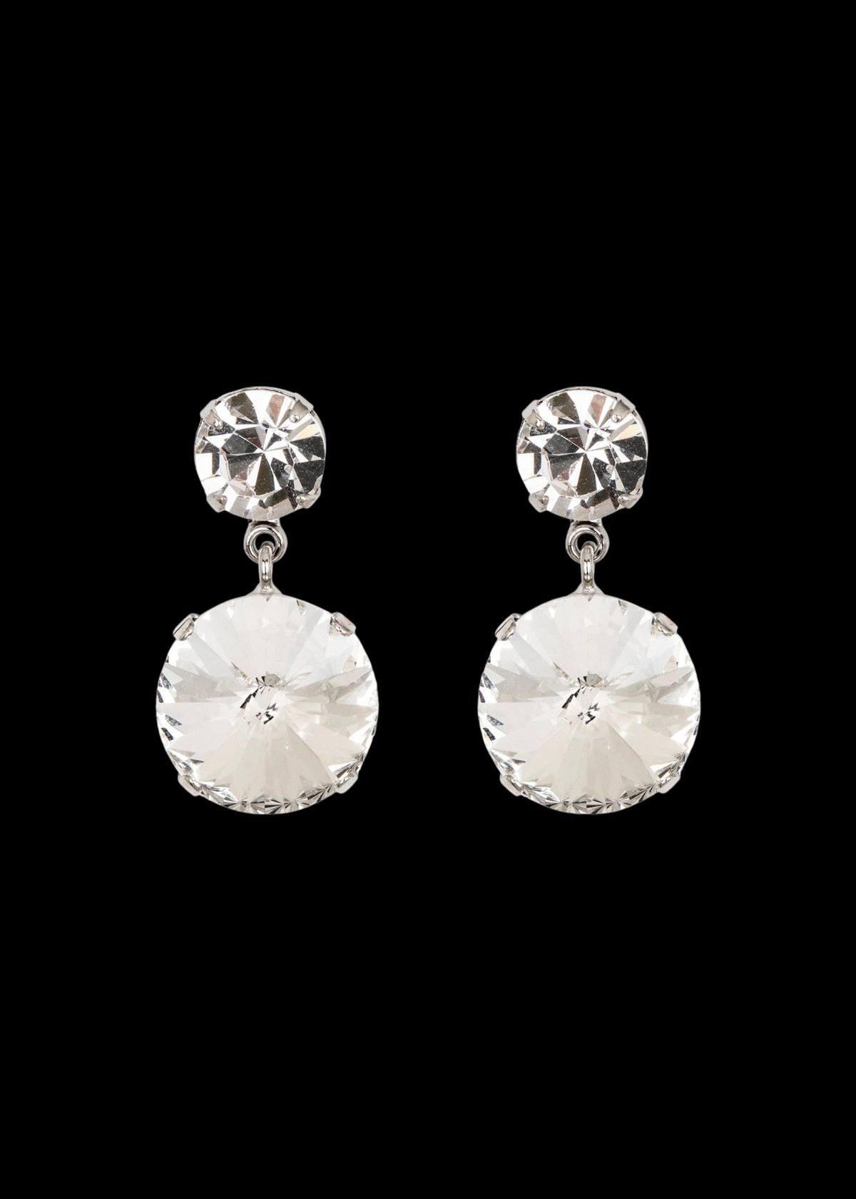 Lylah Earrings in Crystal