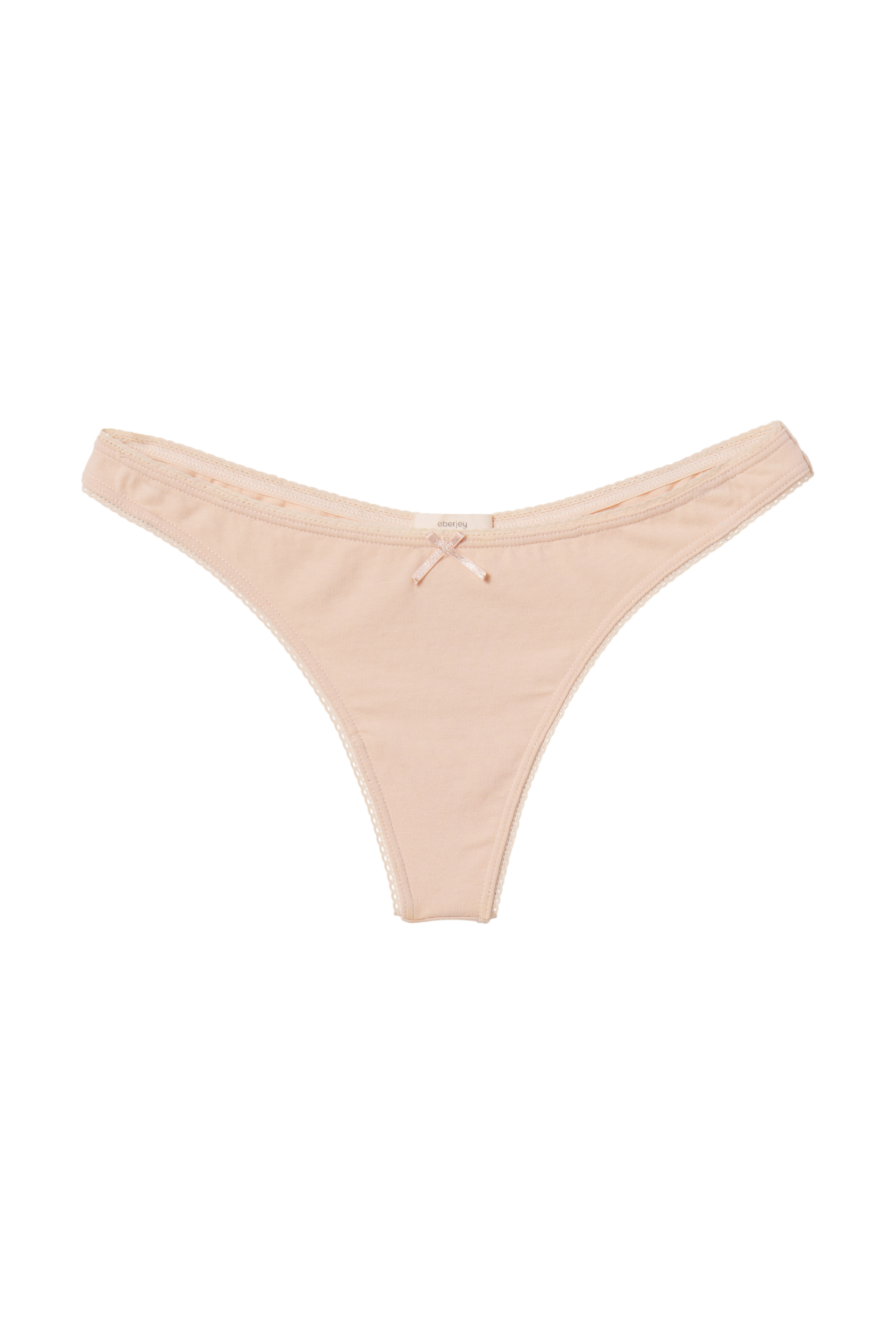 Pima Stretch Cotton Thong