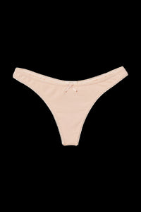 Pima Stretch Cotton Thong