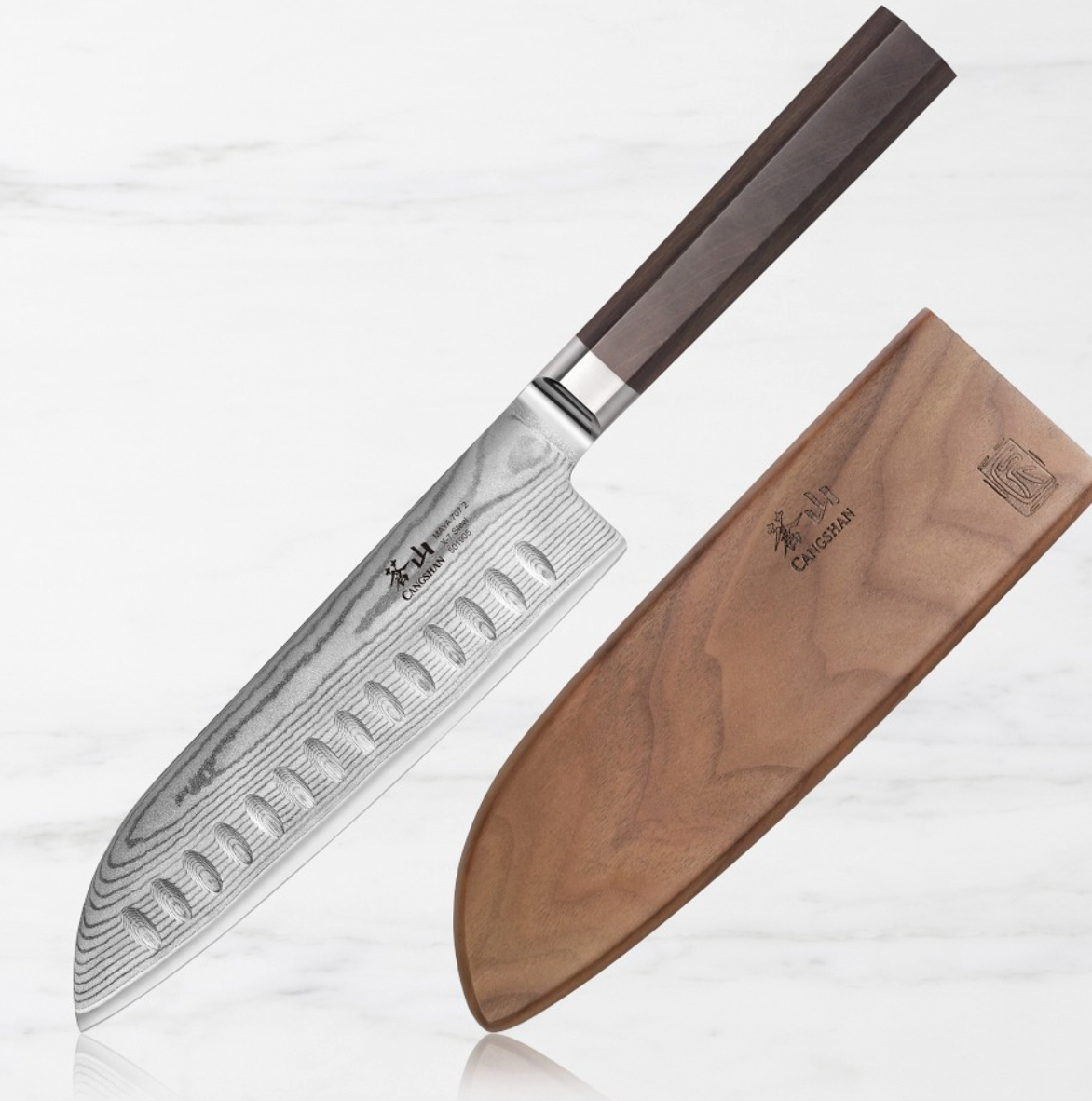 Cangshan Maya Santoku Knife, 7"