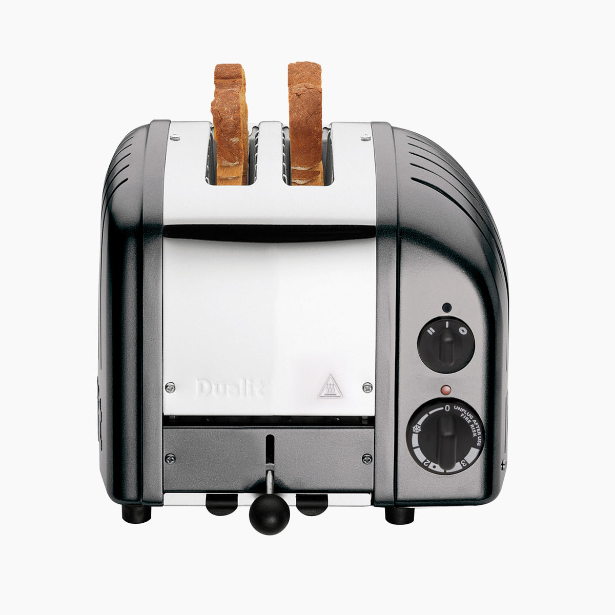 2 Slot Classic Toaster in Metallic Charcoal