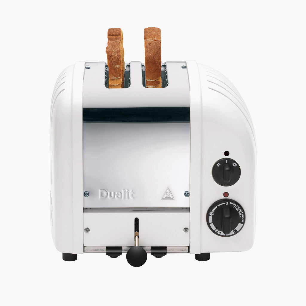 2 Slot Classic Toaster in White