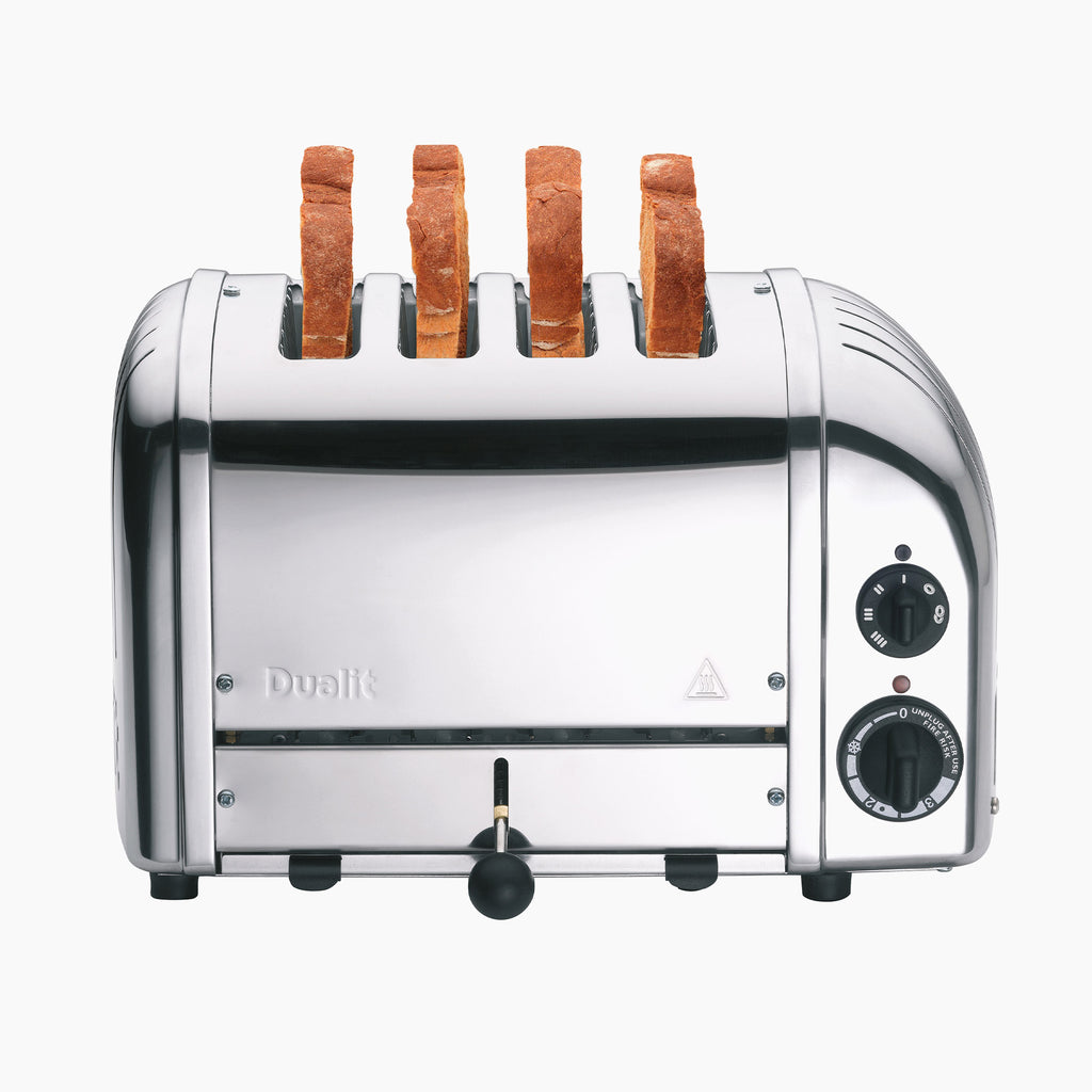 4 Slot Classic Toaster in Polished Chrome