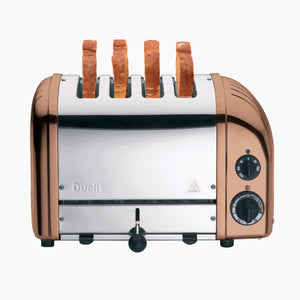 4 Slot Classic Toaster in Copper