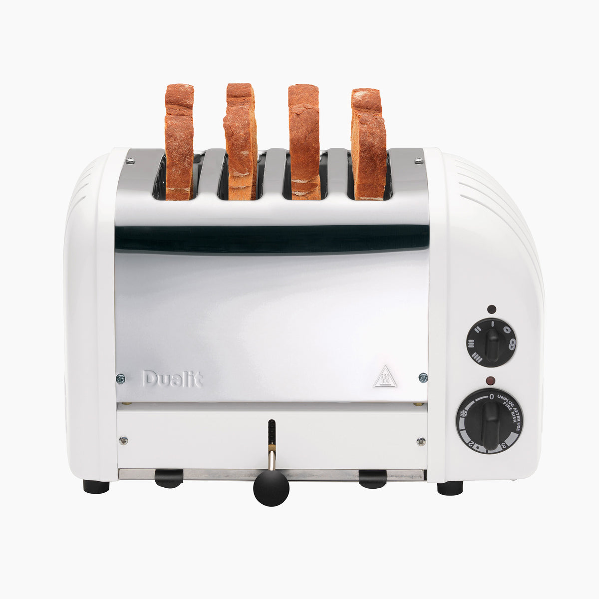 4 Slot Classic Toaster in White
