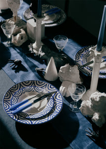 Blue Tabla Dinner Plate