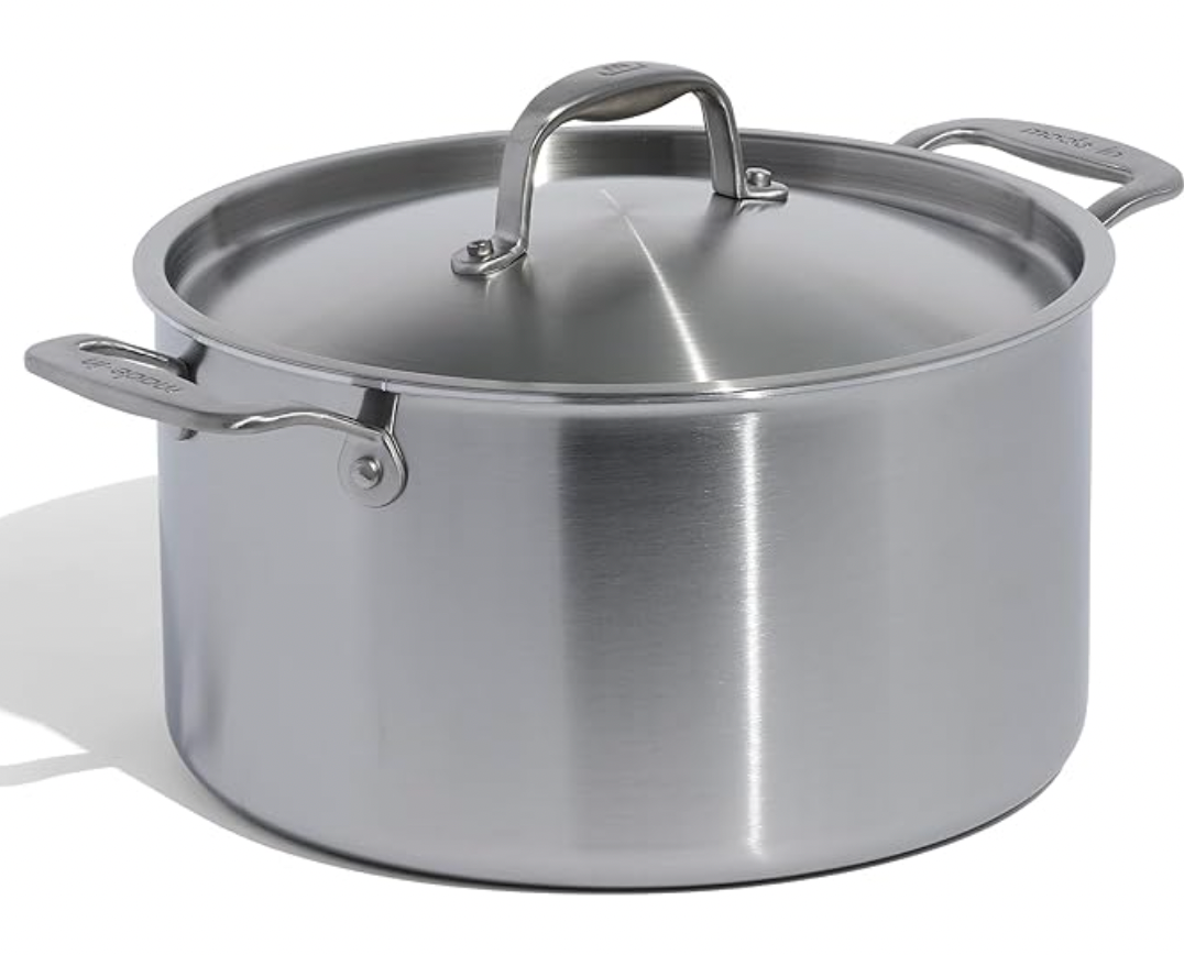 8 Quart Stainless Steel Stock Pot With Lid