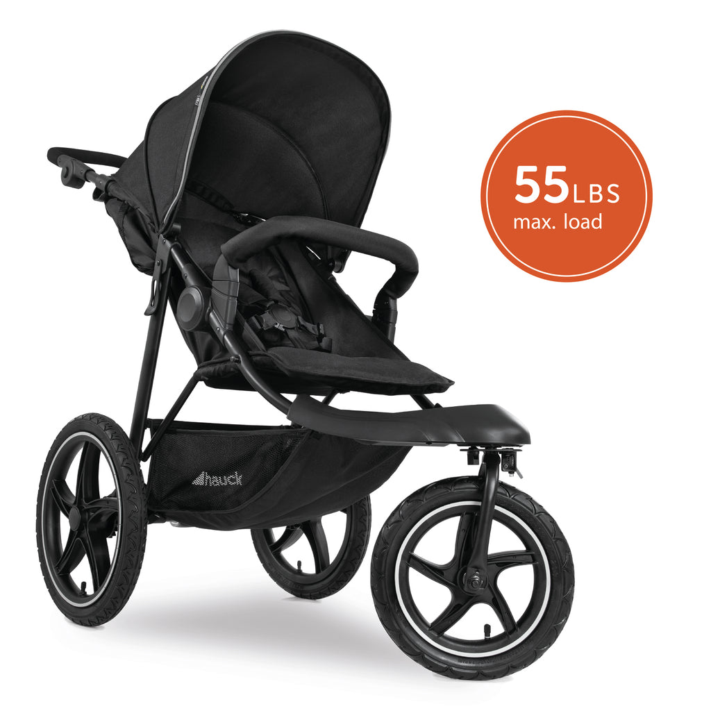 Runner 2 Compact Foldable Tricycle Jogger Buggy Stroller Pushchair wit