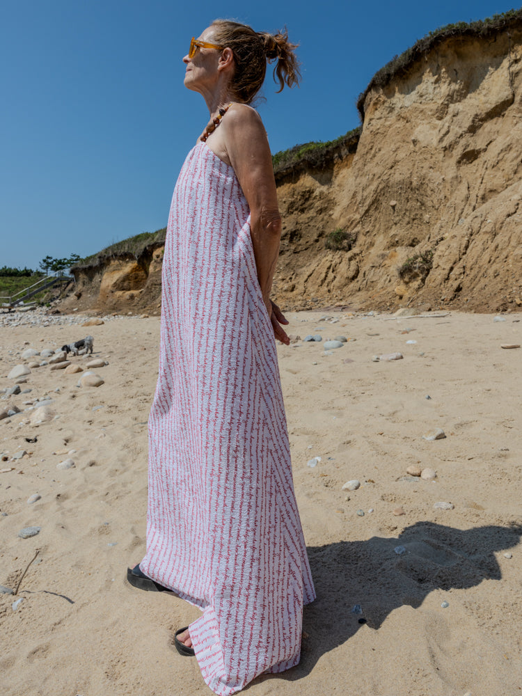 Grikos Stripe Dress RTW LINGUA FRANCA NYC