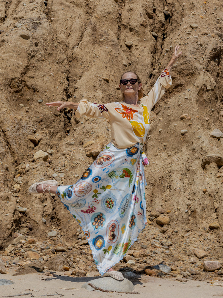 Lampi Wrap Skirt RTW LINGUA FRANCA NYC