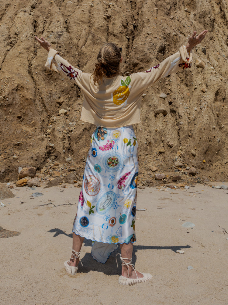 Lampi Wrap Skirt RTW LINGUA FRANCA NYC