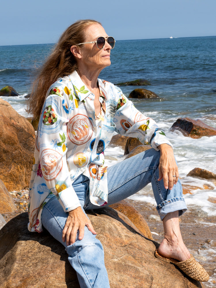 Lampi Button Down RTW LINGUA FRANCA NYC