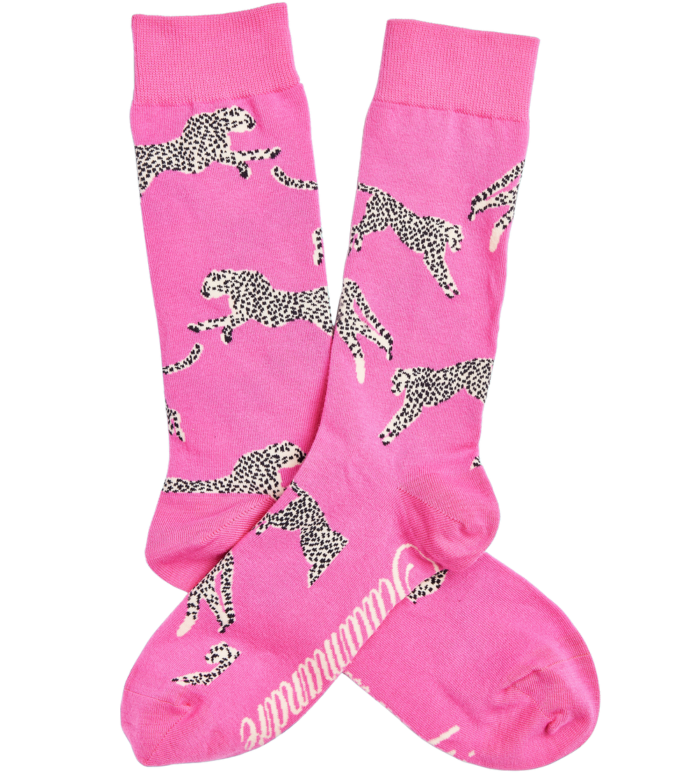 Women’s Leaping Cheetah Socks