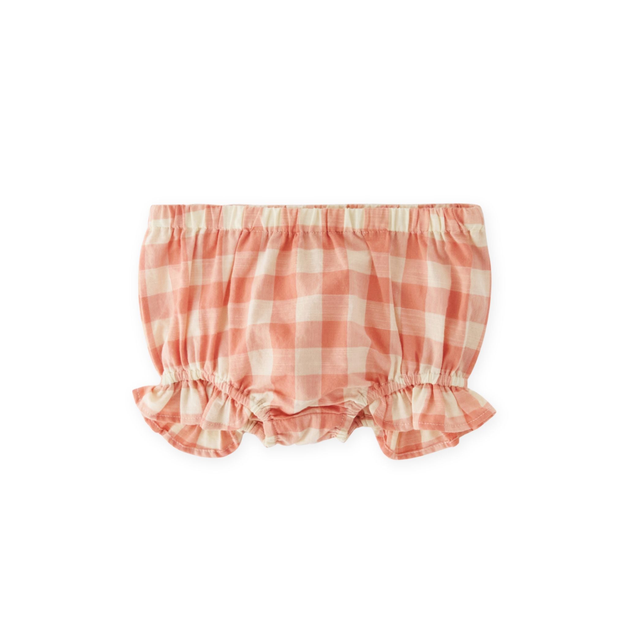 Checkmate Ruffle Bloomer Melon