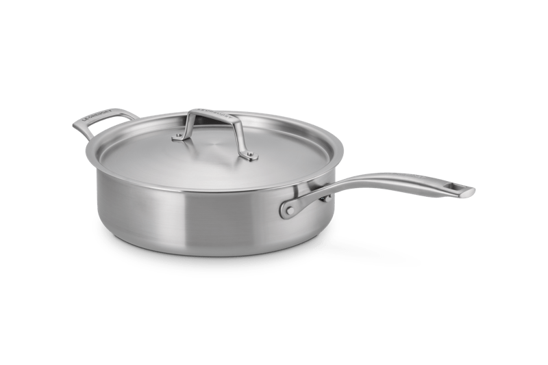 Essential Stainless Steel Sauté Pan, 4.6 qt.