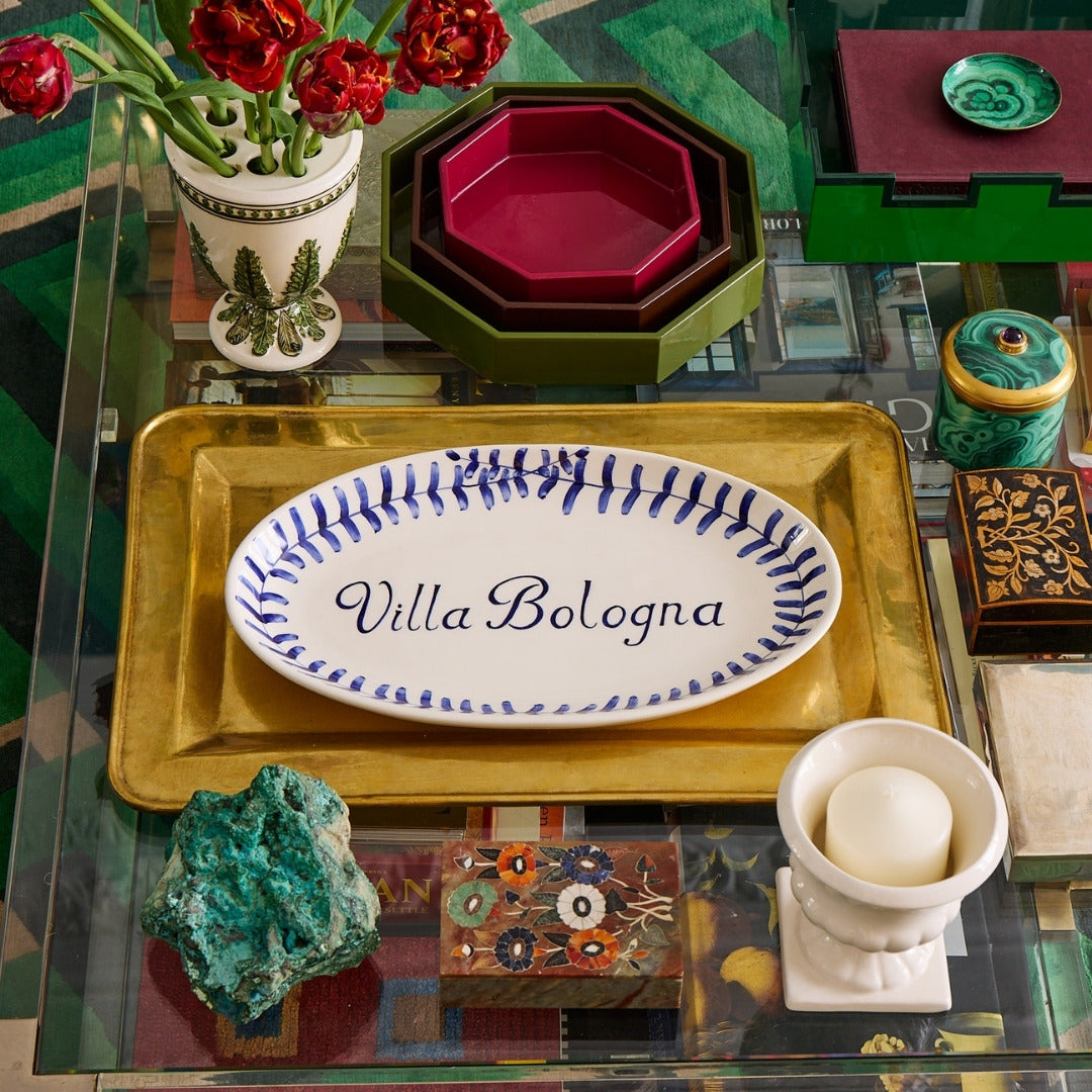 Personalized Large Oval Platter