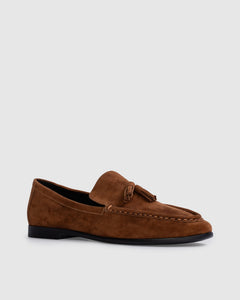 Finn Loafer in Tobacco Suede