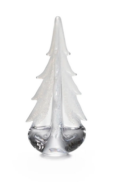 Simon PearceVermont Snowy Branches Glass Evergreen
