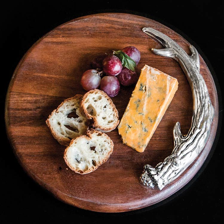 Beatriz Ball Western Antler 10" Round Serving Piece