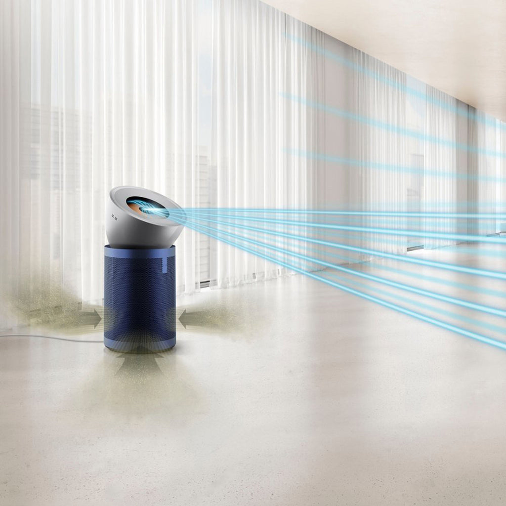 Purifier Big + Quiet Formaldehyde BP03 in Bright Nickel & Prussian Blue