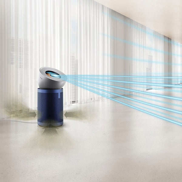 Purifier Big + Quiet Formaldehyde BP03 in Bright Nickel & Prussian Blue