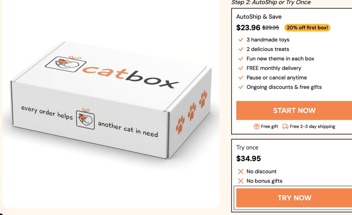 Cat Gift Box