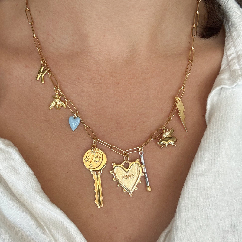 Gigi Hadid’s Charm Necklace