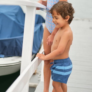 Boy’s Newport Navy Colorblock Boardie