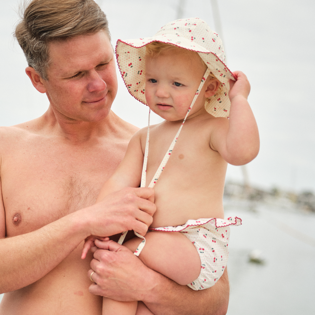 Baby Summer Cherries Sun Hat