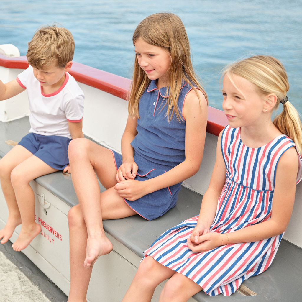 Boy’s Newport Navy Ultra-Soft Twill Short