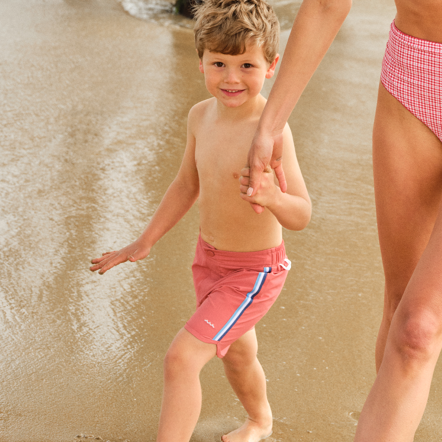 Boy’s Poppy Red Board Short