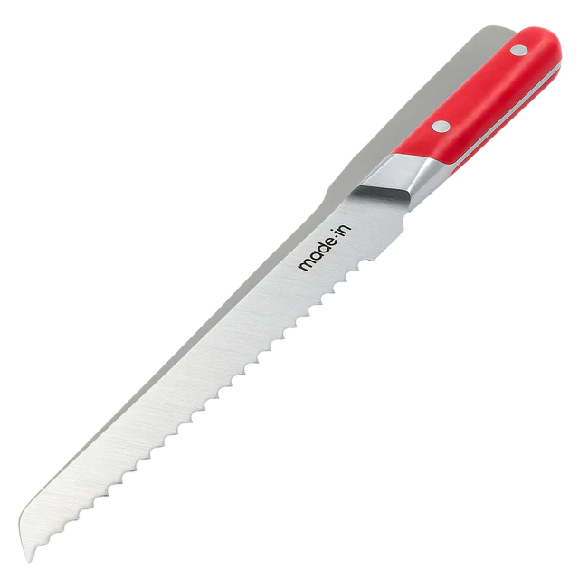 Bread Knife in Pomme Red