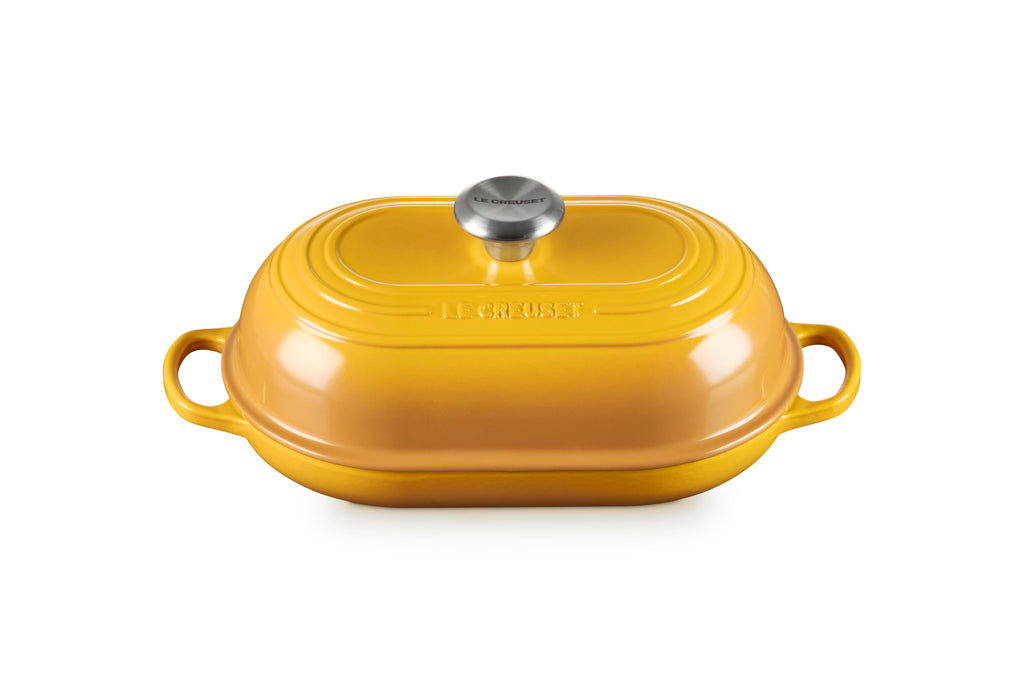 Le Creuset Signature Oval Bread Oven, 11.5 in., Nectar