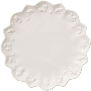 Toys Delight Royal Classic Saucer for Coffee/Tea Cup in White